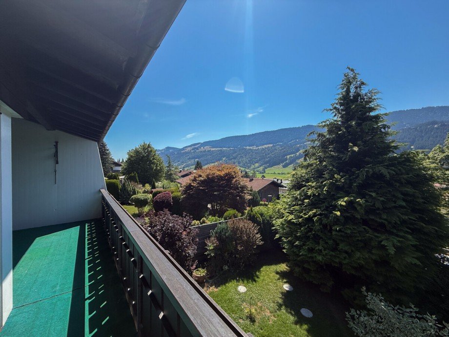 Balkon Doppelhaush�lfte Oberstaufen / Wiedemannsdorf
