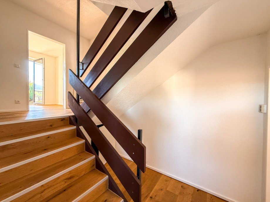 Treppe UG Maisonettewohnung Oberstaufen / Steibis