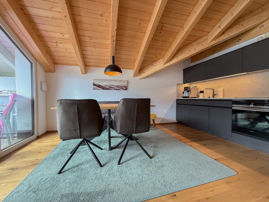 Wohn-Essbereich Dachgeschosswohnung Oberstaufen / Wiedemannsdorf