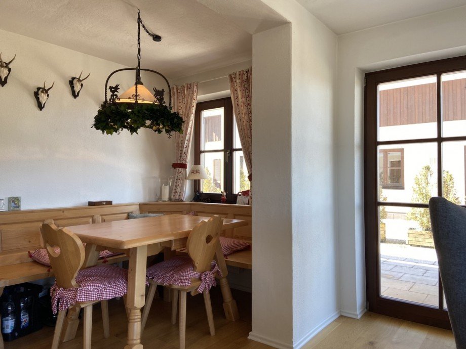 Essbereich Erdgeschosswohnung Oberstaufen / Steibis