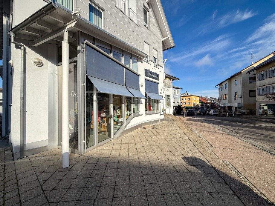 Au�enansicht Einzelhandel Lindenberg im Allg�u