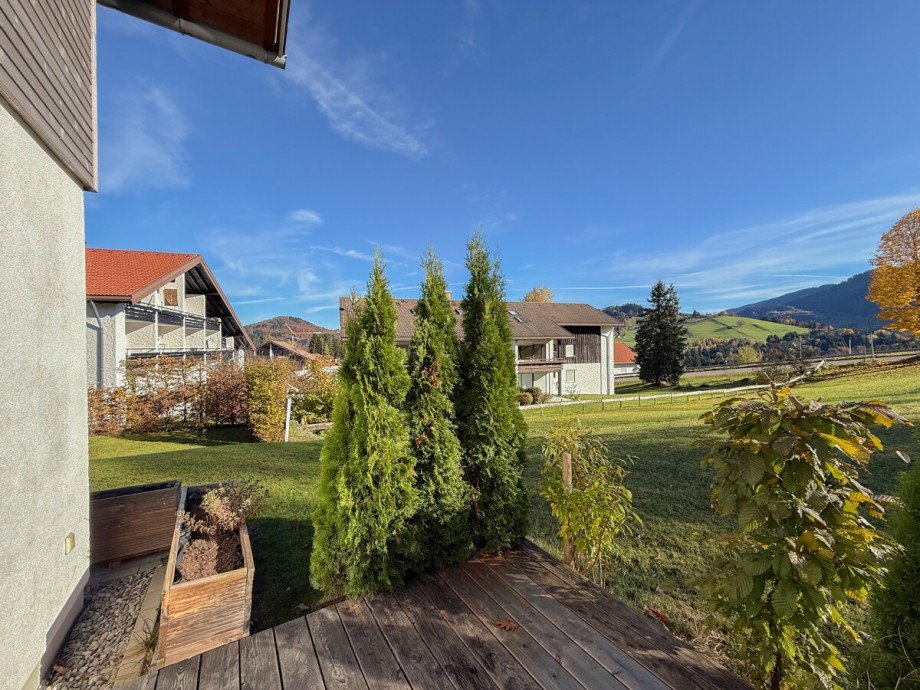 Terrasse Chalet Oberstaufen / Steibis