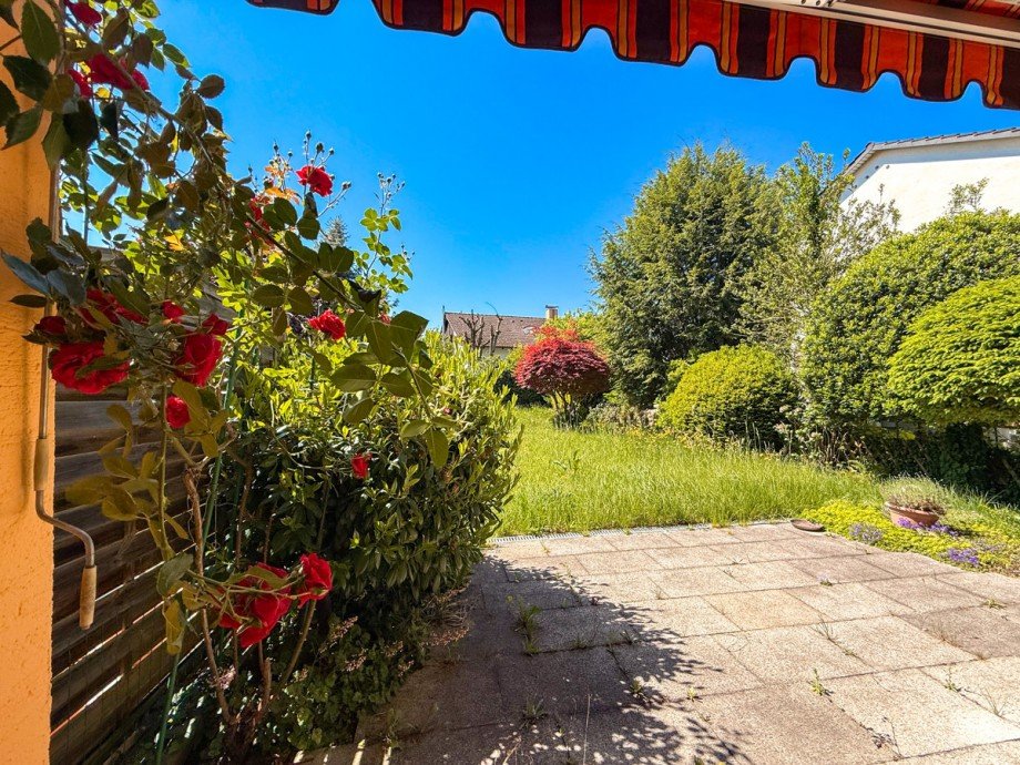 Terrasse Doppelhaush�lfte Lindau
