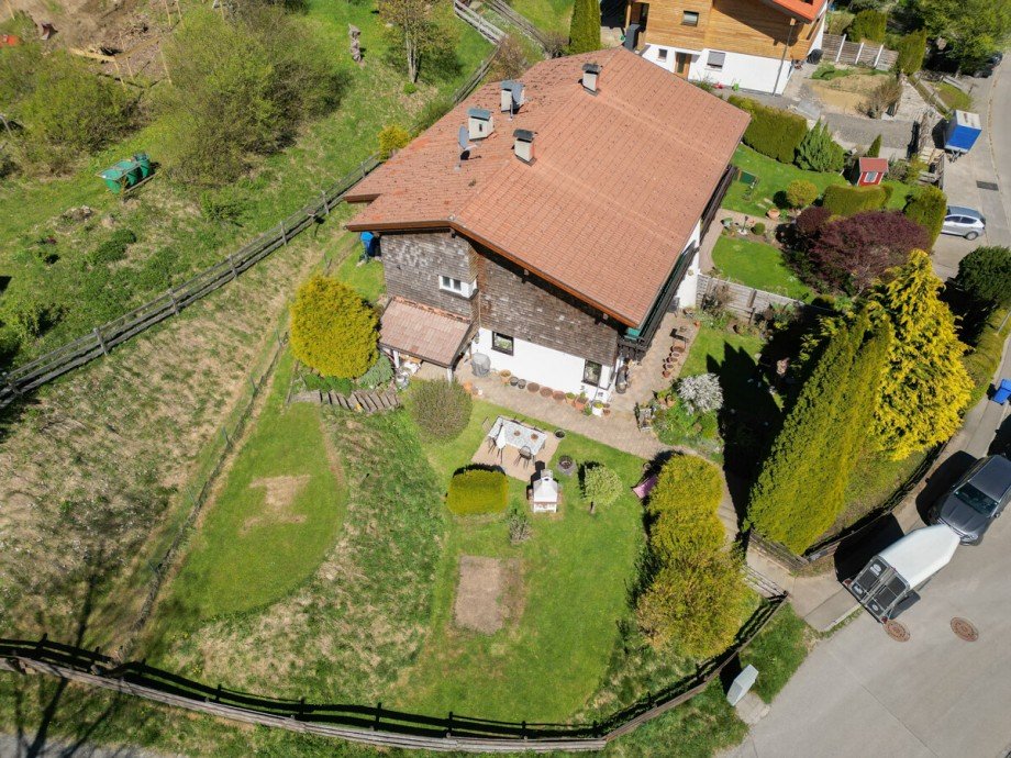 Garten Doppelhaush�lfte Oberstaufen / Wiedemannsdorf