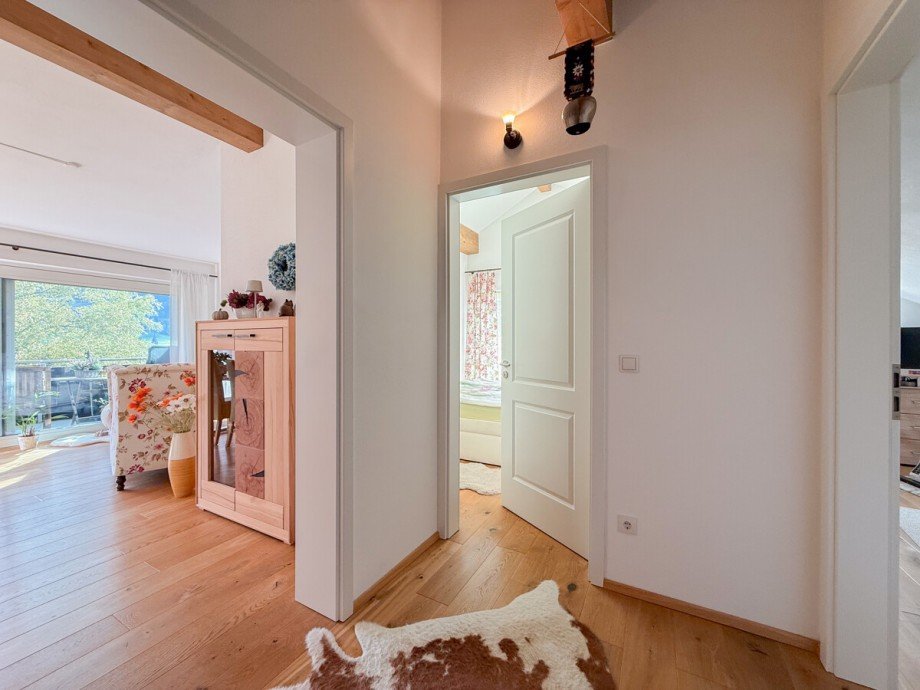 Flurbereich Dachgeschosswohnung Oberstaufen / Wiedemannsdorf