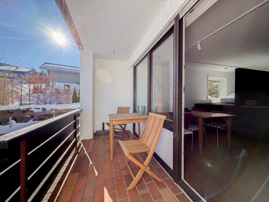 Balkon Etagenwohnung Oberstaufen / Steibis