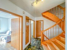 Eingangsbereich Kleines Einfamilienhaus 
 mit PANORAMA - BERGBLICK in 
 Oberreute im Allg�u