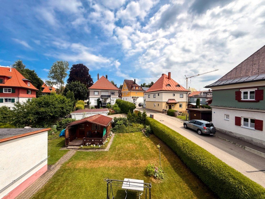Ausblick Garten Mehrfamilienhaus Lindenberg im Allg�u