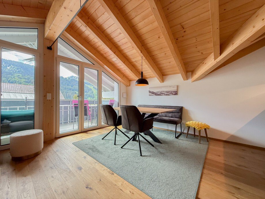 Wohn-Essbereich Dachgeschosswohnung Oberstaufen / Wiedemannsdorf