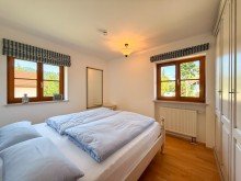 Schlafzimmer Hochgrat vor Augen: 
 2-Zimmer Ferienapartment mit Logenplatz
  in Steibis im Allg�u