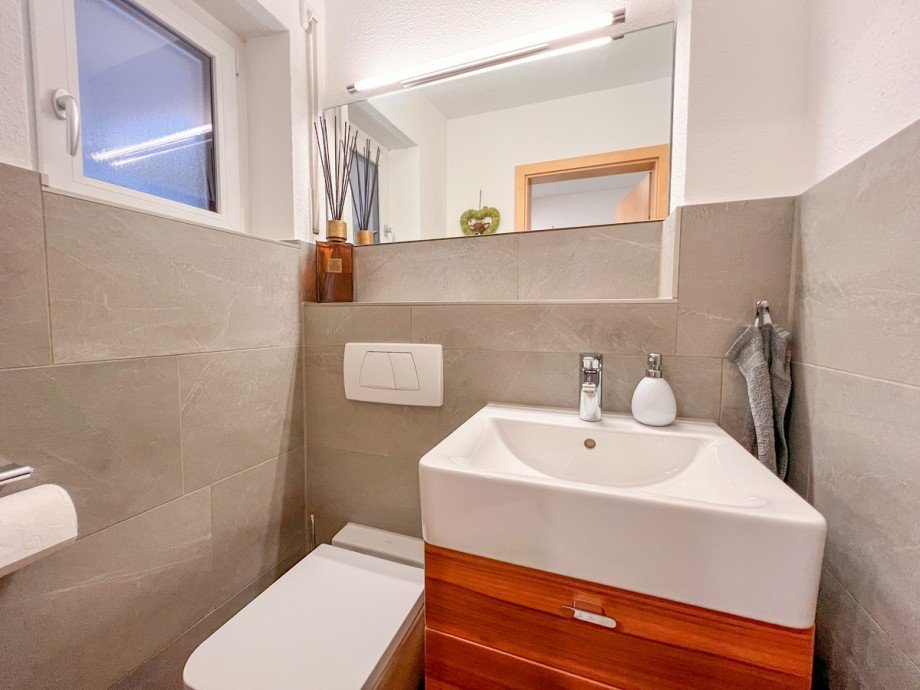 G�ste WC Reihenmittelhaus Immenstadt im Allg�u / Rauhenzell