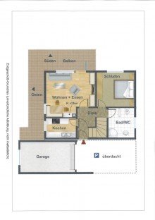 EG Kleines Einfamilienhaus 
 mit PANORAMA - BERGBLICK in 
 Oberreute im Allg�u
