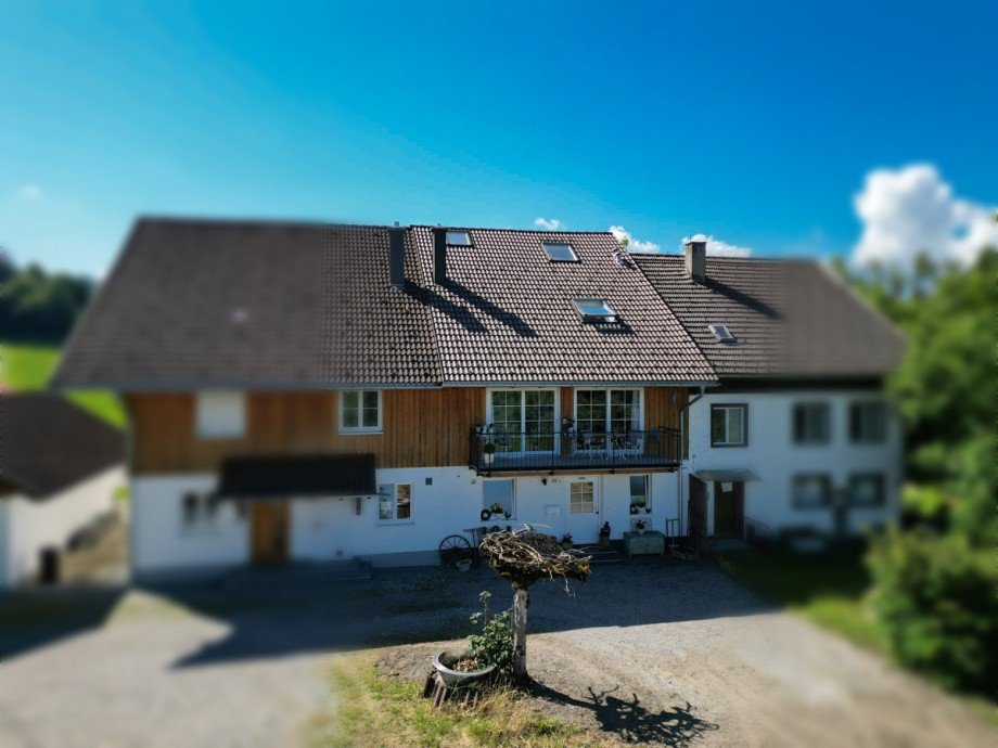 Hausansicht Front Reihenmittelhaus Opfenbach
