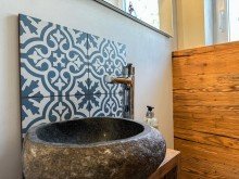 G�ste WC im OG Exklusive Villa mit Bergpanorama und Innenpool 
 in Scheidegg / Lindenau im Allg�u