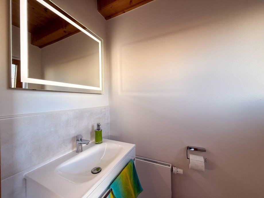 G�ste WC Reihenmittelhaus Lindenberg im Allg�u / Ellgassen