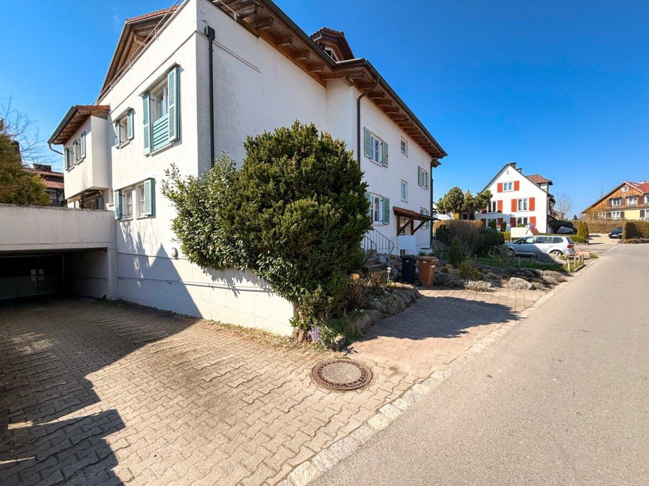 Einfahrt TG Maisonettewohnung Lindau