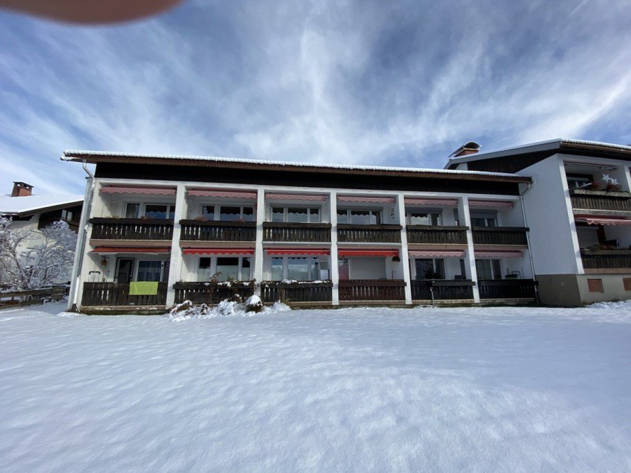 S�dansicht Etagenwohnung Oberstaufen