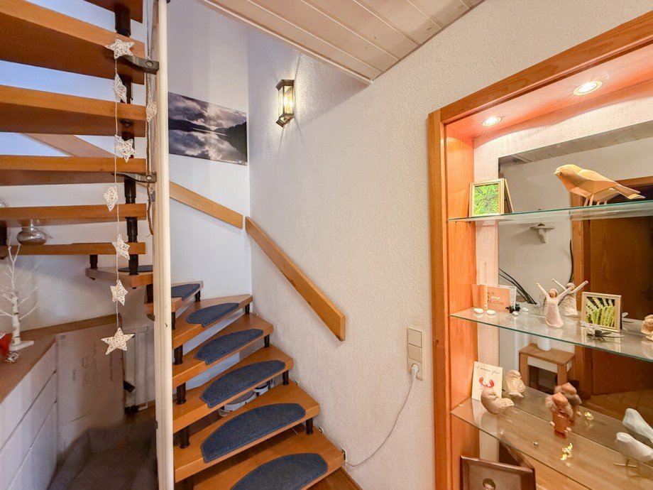 Treppe Doppelhaush�lfte Oberstaufen / Wiedemannsdorf