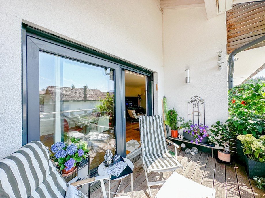 Balkon Etagenwohnung Oberstaufen