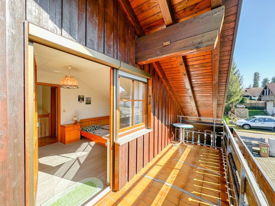 Balkon Maisonettewohnung Weiler-Simmerberg
