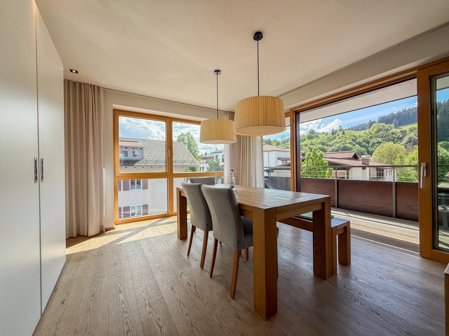 K�che - Essbereich Etagenwohnung Oberstaufen