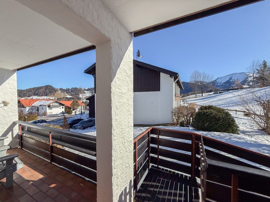 Balkon Etagenwohnung Oberstaufen / Steibis