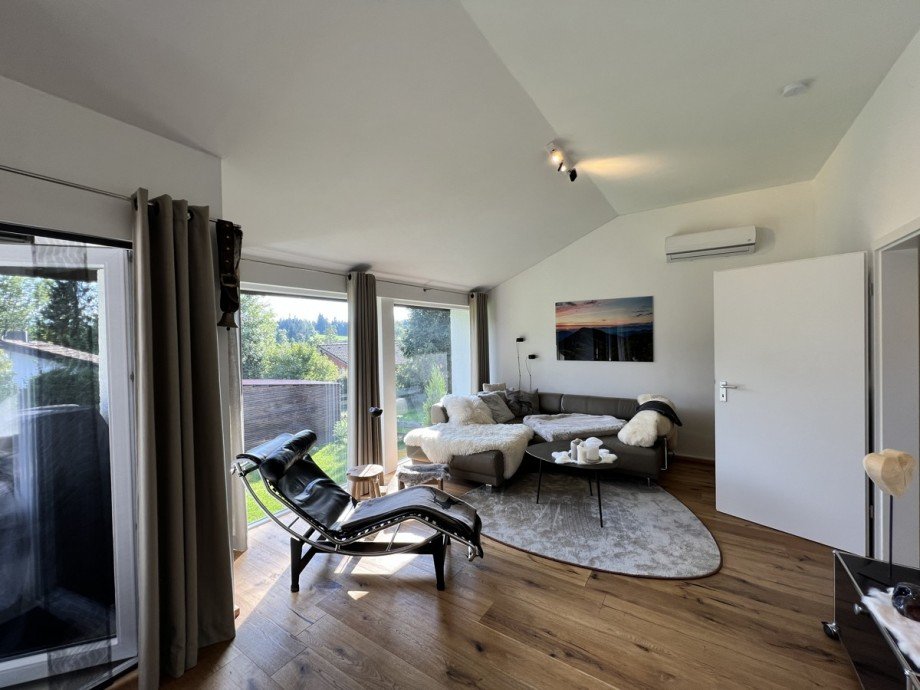 Wohnzimmer Ferienhaus Oberstaufen / Eibele