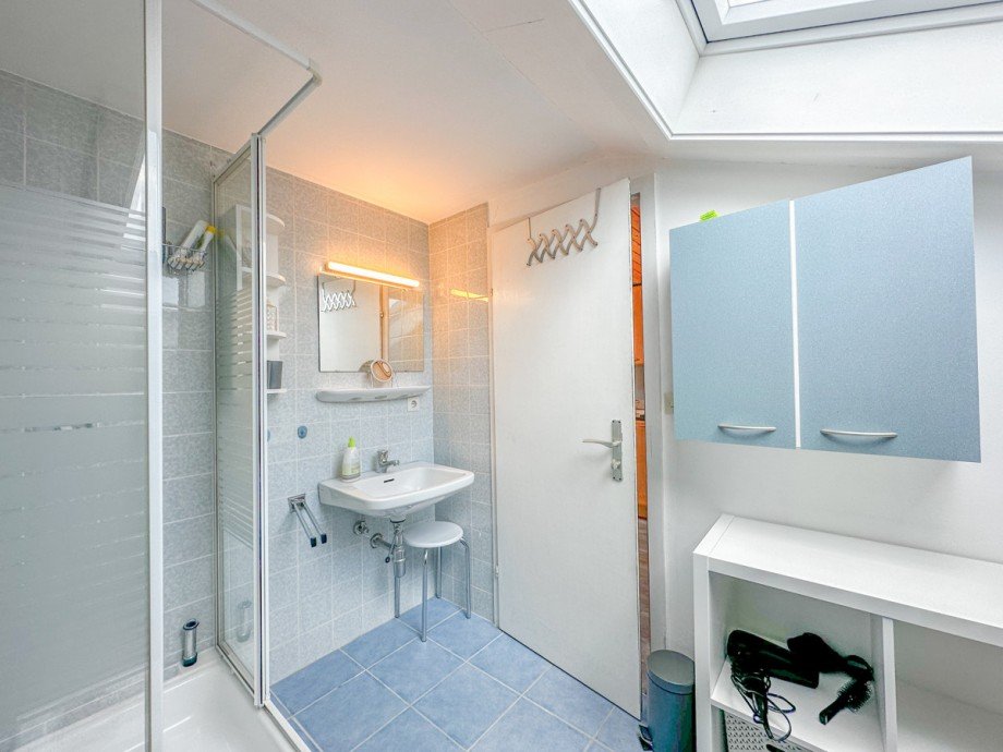 Badezimmer Dachgeschosswohnung Oberstaufen