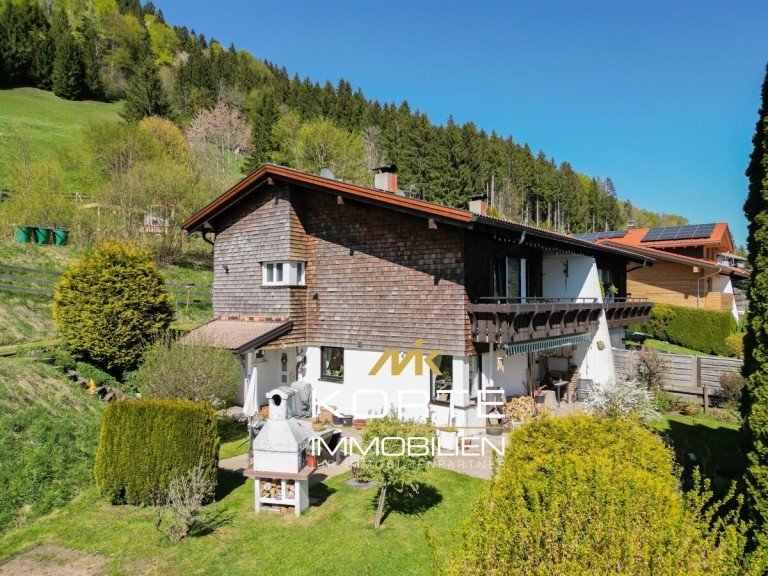 Objektansicht Oberstaufen / Wiedemannsdorf Doppelhaush�lfte Charmante Doppelhaush�lfte mit S�d-West Ausrichtung in Wiedemannsdorf nahe Oberstaufen im Allg�u