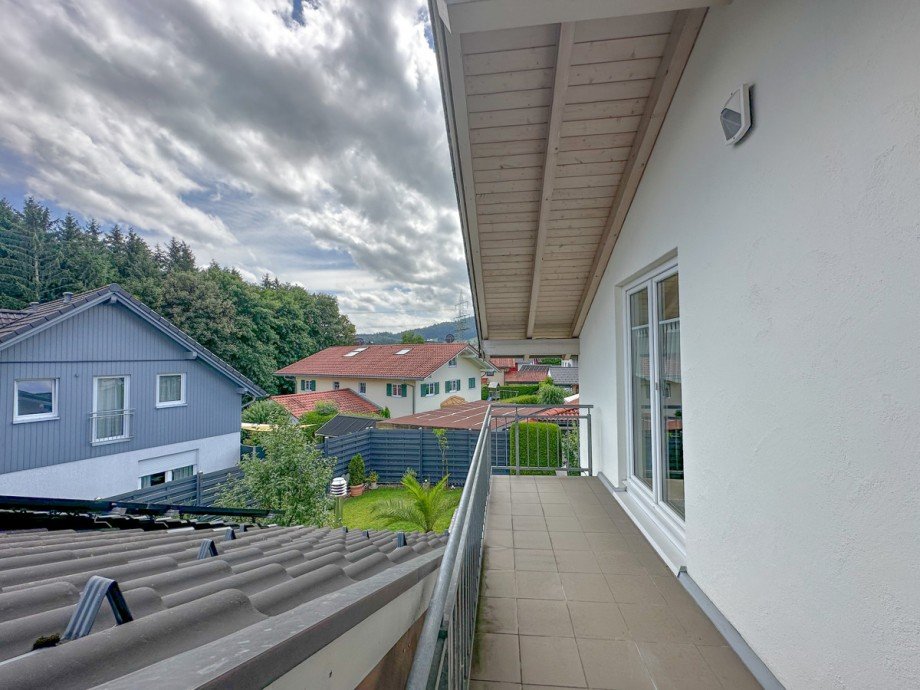Balkon vom Schlafzimmer 1 und 2 Einfamilienhaus Immenstadt im Allg�u / Rauhenzell