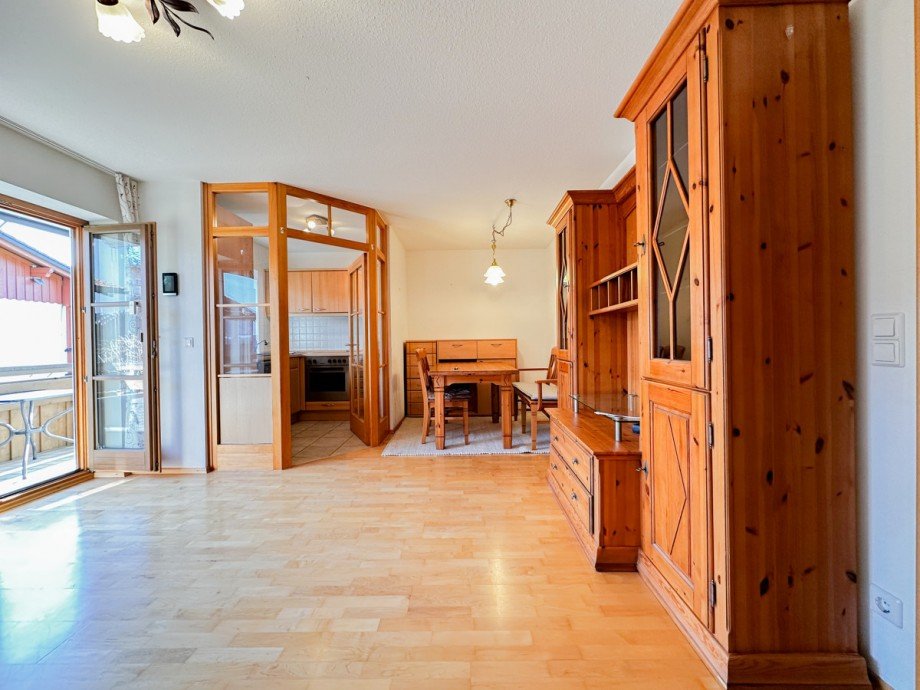Wohn-Esszimmer Etagenwohnung Oberreute
