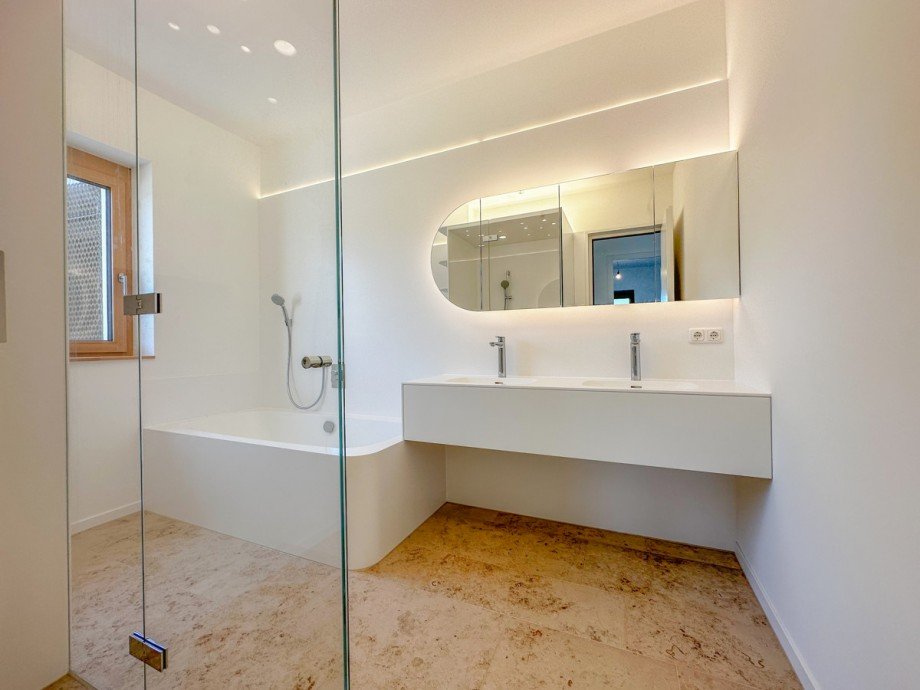 hochwertiges Badezimmer Penthousewohnung Dornbirn