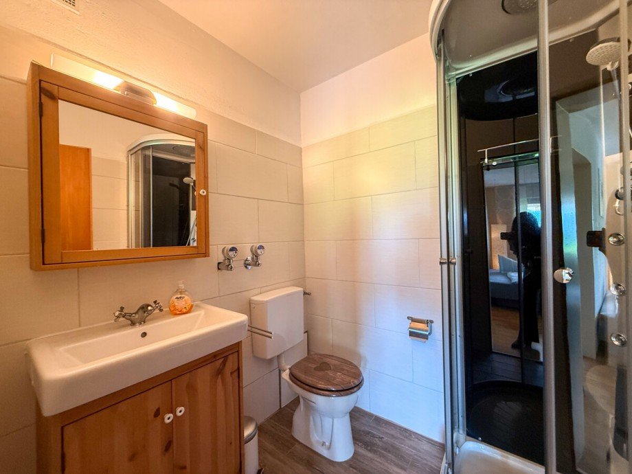 Badezimmer Etagenwohnung Oberstaufen / Steibis