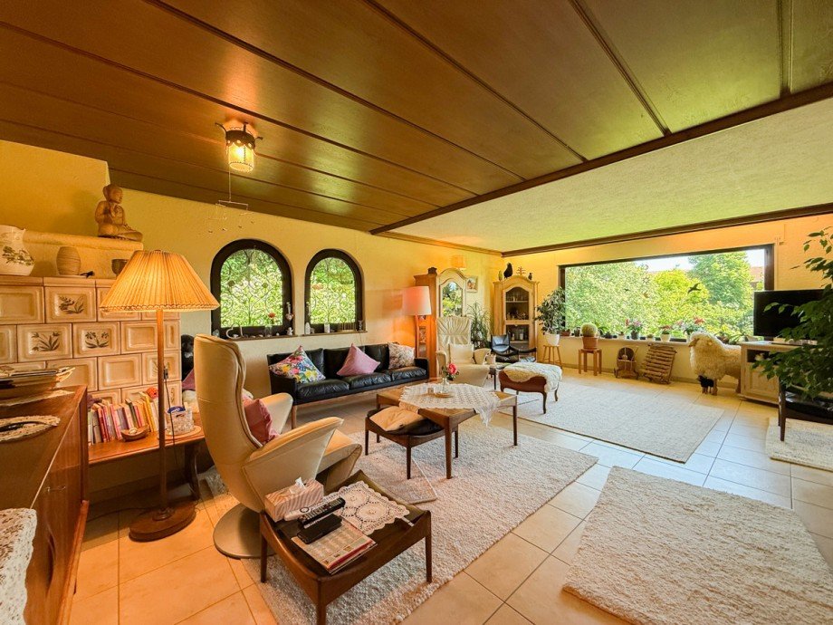 Wohnzimmer Einfamilienhaus Scheidegg / Lindenau