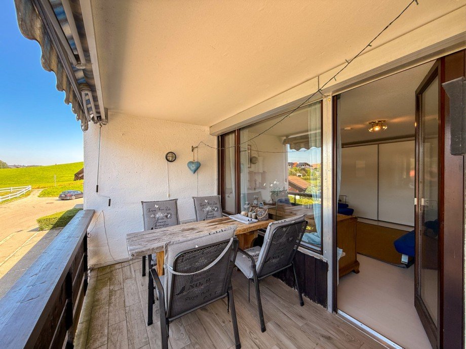 Balkon Etagenwohnung Oberstaufen