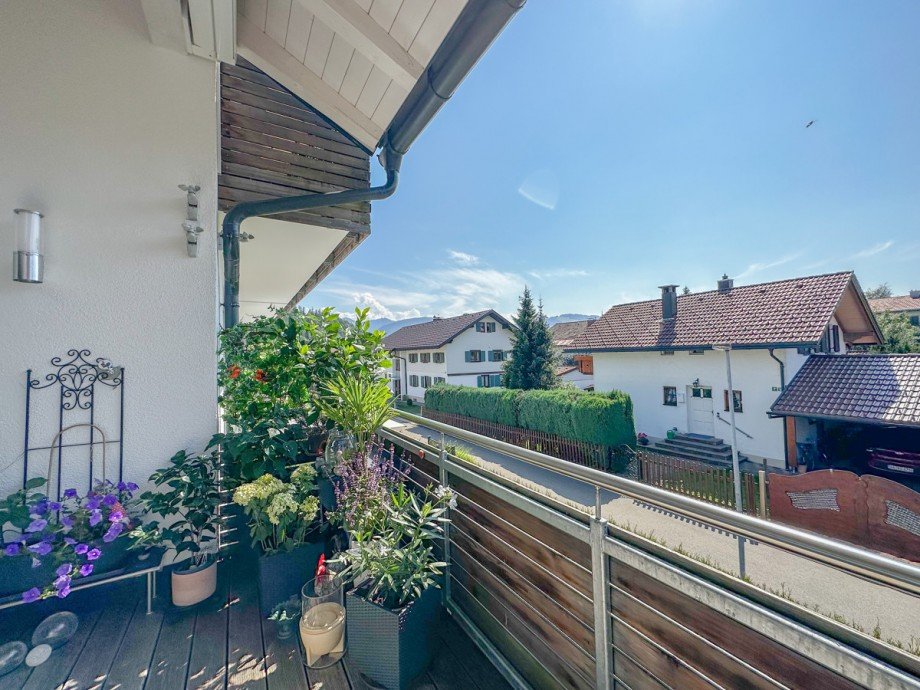 Balkon Etagenwohnung Oberstaufen