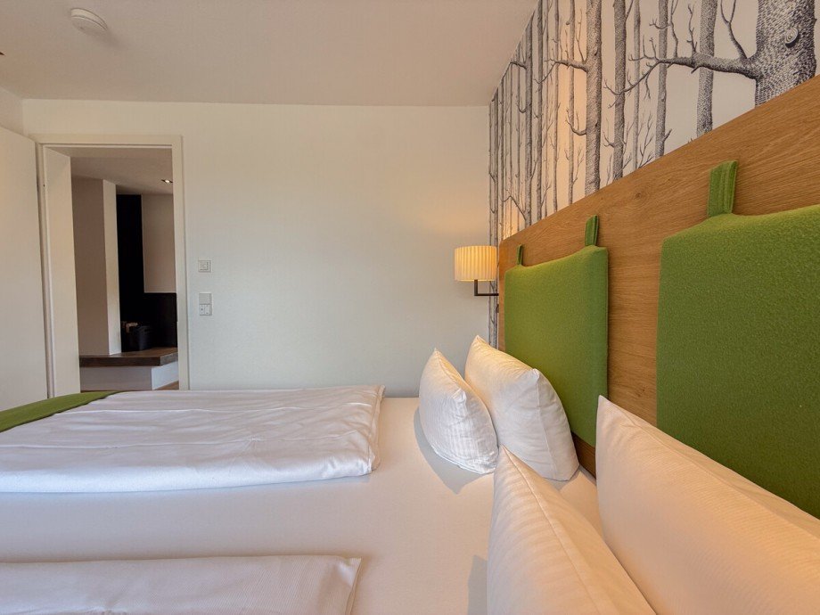 Hauptschlafzimmer Etagenwohnung Oberstaufen