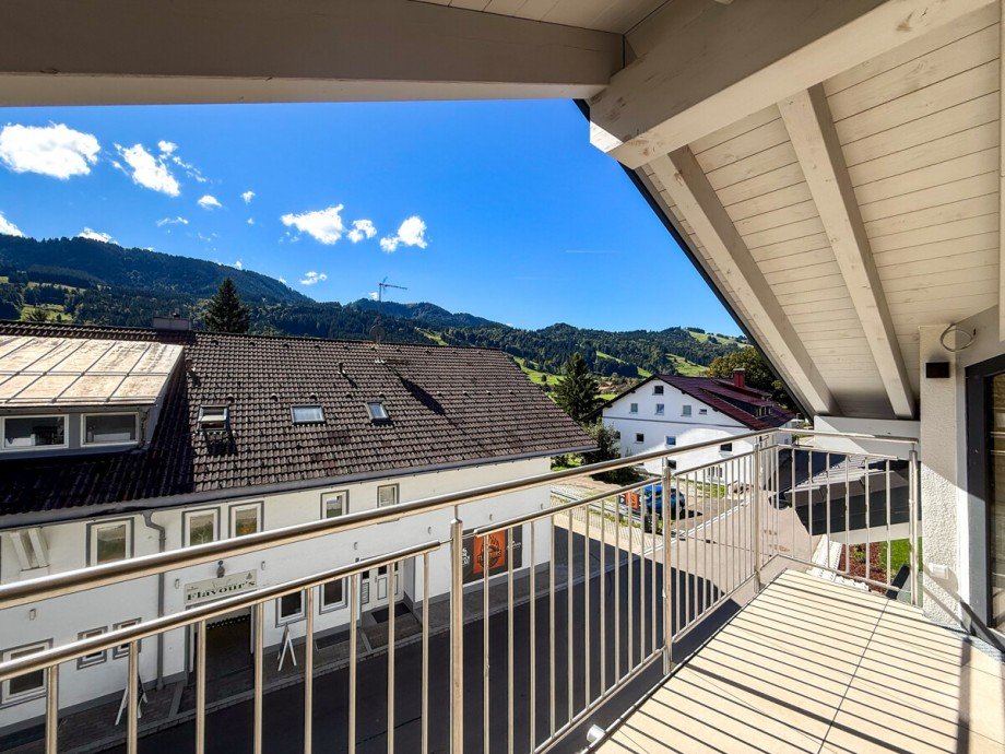 Balkon Dachgeschosswohnung Oberstaufen / Wiedemannsdorf