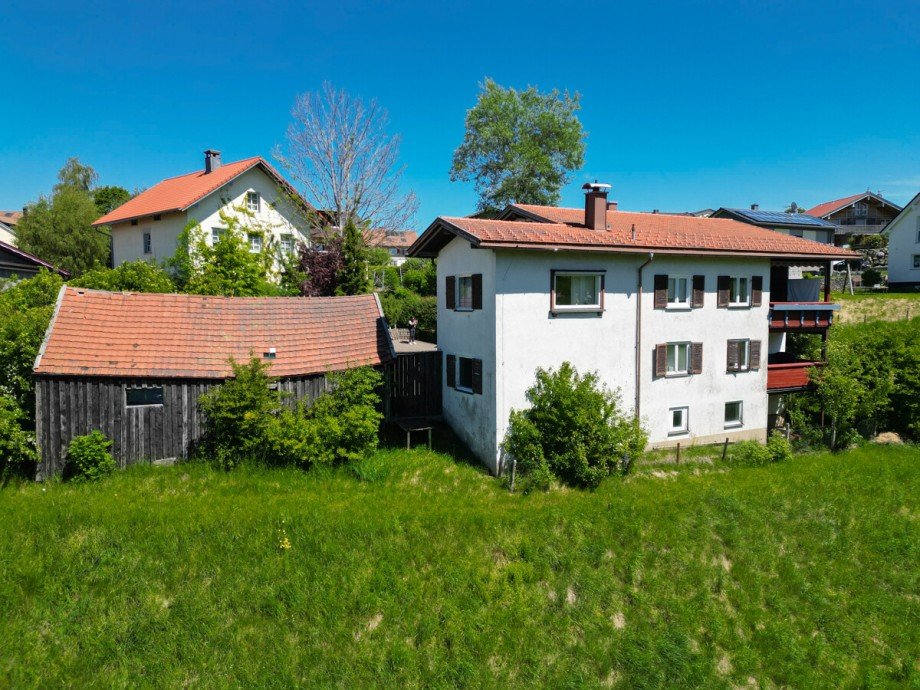 Hausansicht Zweifamilienhaus Weiler-Simmerberg / Simmerberg