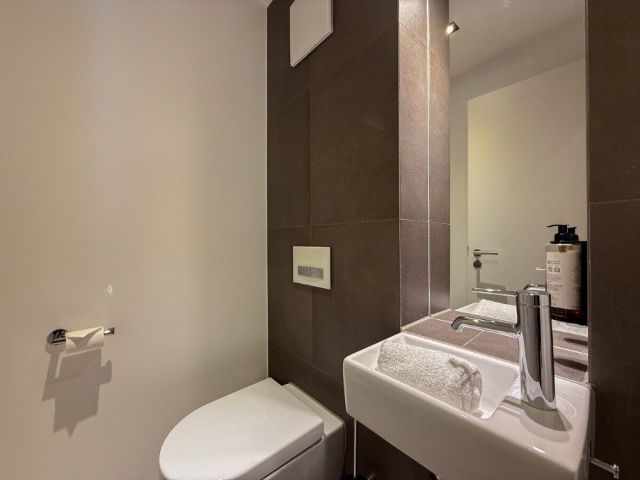 G�ste WC Etagenwohnung Oberstaufen