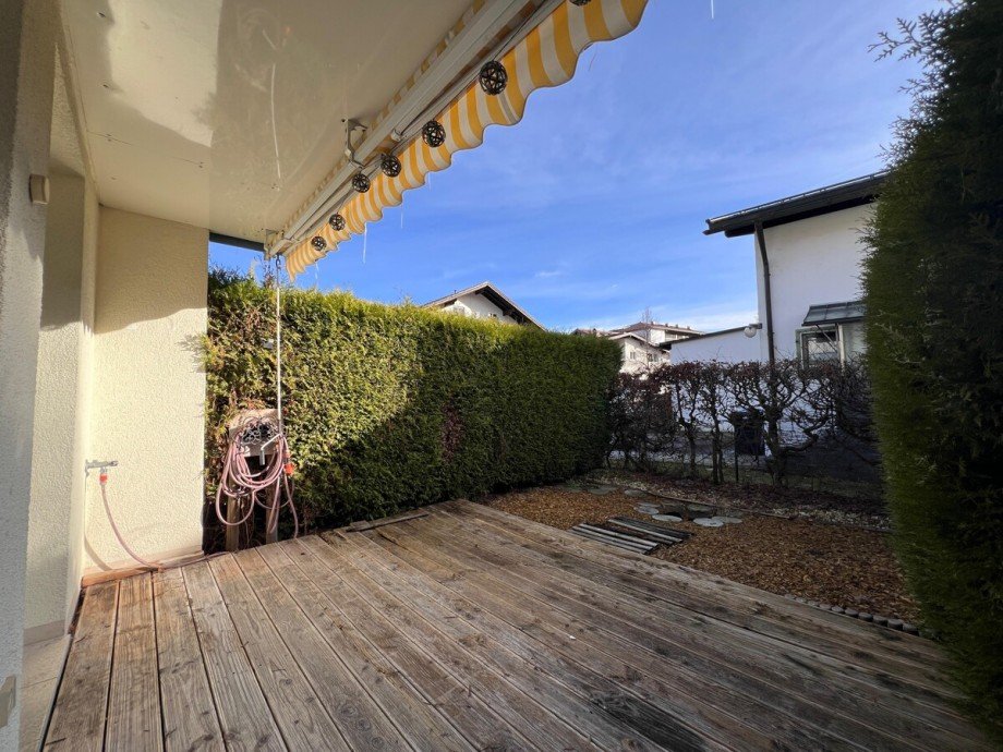 Terrasse / Garten Maisonettewohnung Oberstaufen