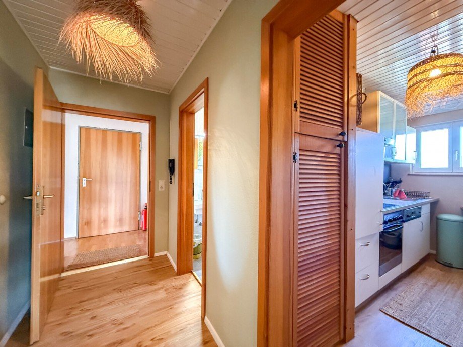 Flurbereich Dachgeschosswohnung Oberstaufen