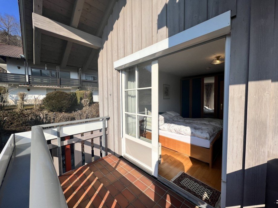 Balkon/ Schlafzimmer Etagenwohnung Oberstaufen / Wiedemannsdorf