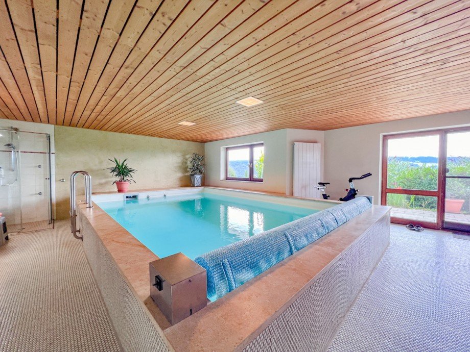 Innenpool im UG Einfamilienhaus Scheidegg / Lindenau