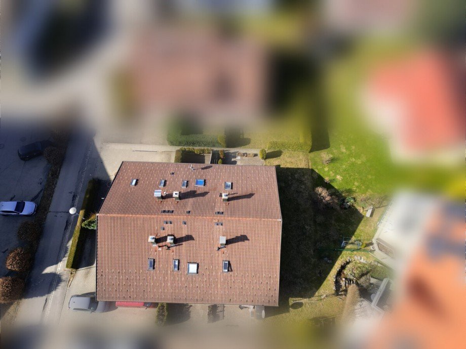 Vogelperspektive Maisonettewohnung Weiler-Simmerberg