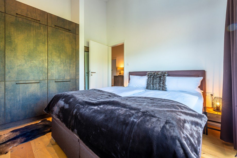 Schlafzimmer Dachgeschosswohnung Oberstaufen / Kalzhofen