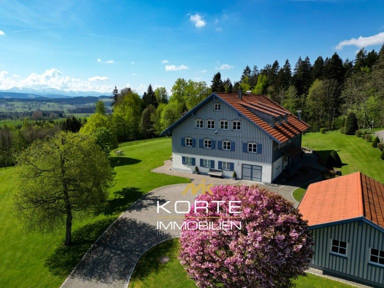 Hausansicht Isny im Allg�u Bauernhaus Ein wahres Juwel - Ihre private Residenz im Allg�u mit Panoramabergblick