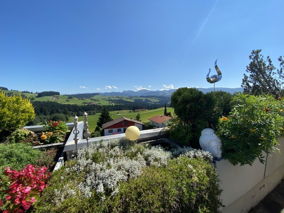 Aussicht Etagenwohnung Oberreute / Irsengund