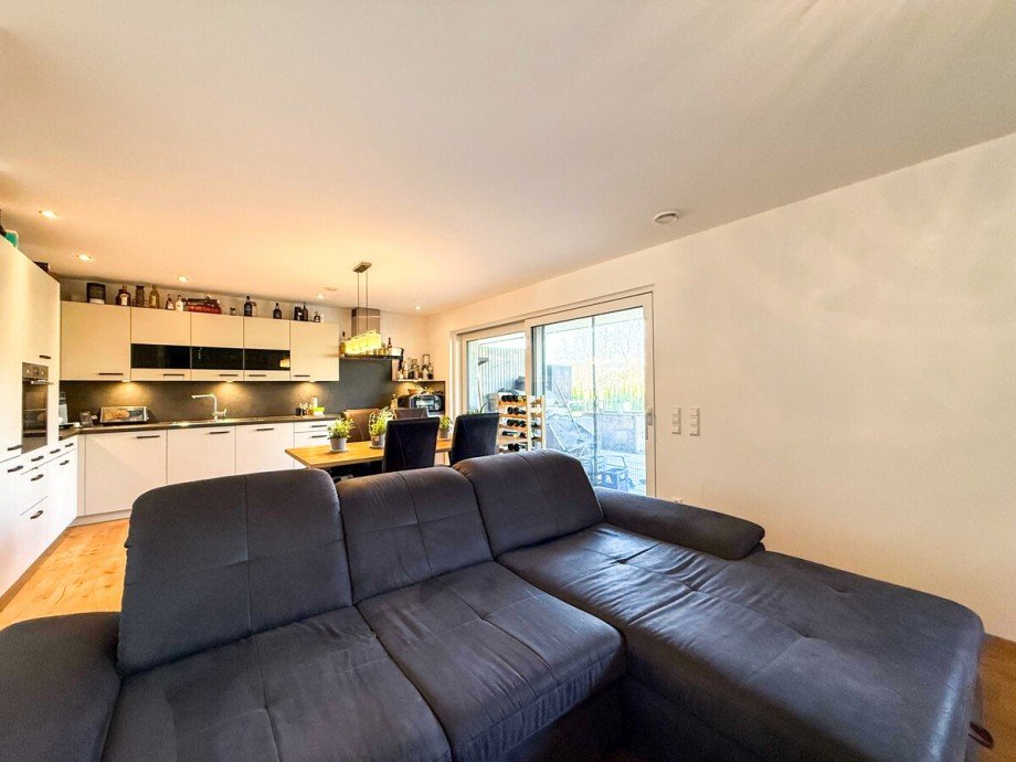 Wohnzimmer Erdgeschosswohnung Opfenbach