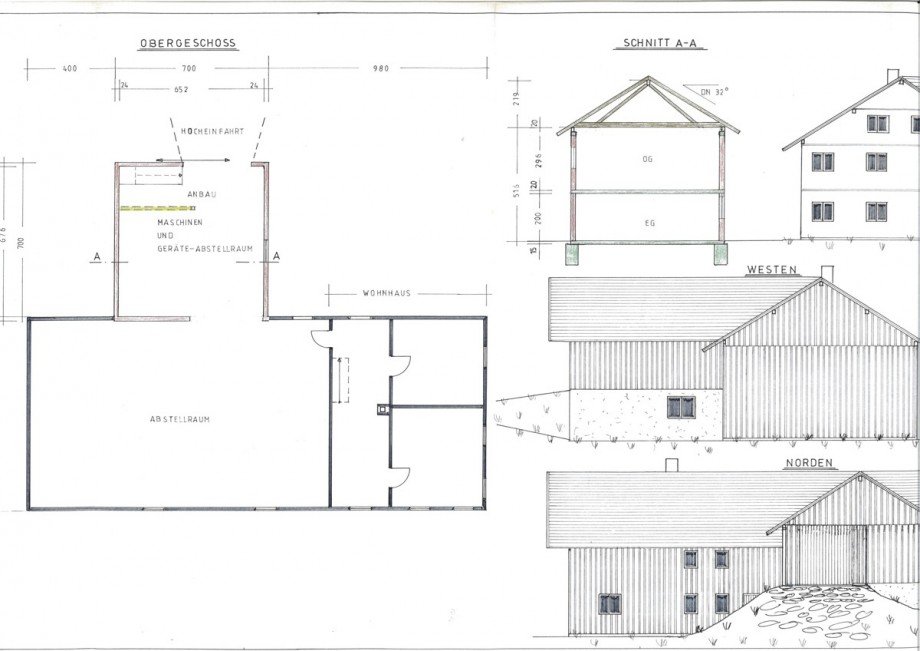 OG. Maierh�fen Bauernhaus Maierh�fen